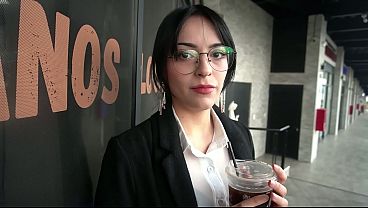 Cuban babe makes money sucking cock