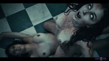 Zombie Girls Horror Porn - Supernatural Pussy Eating Demonic Possesion